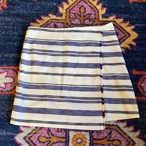 EUC Loft Faux Wrap Skirt